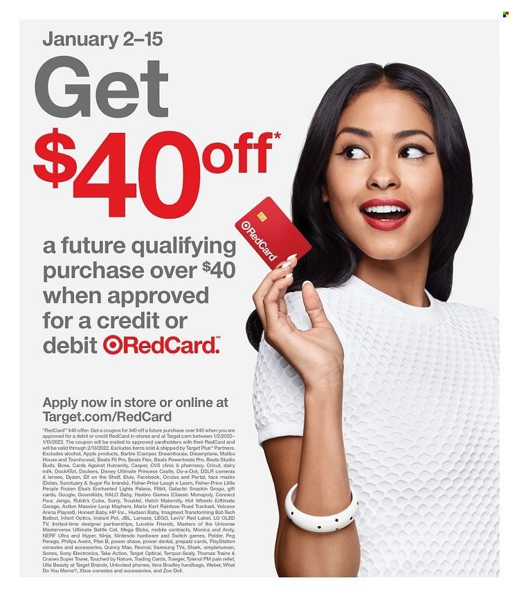 Target Weekly Ad Flyer January 7 to January 14