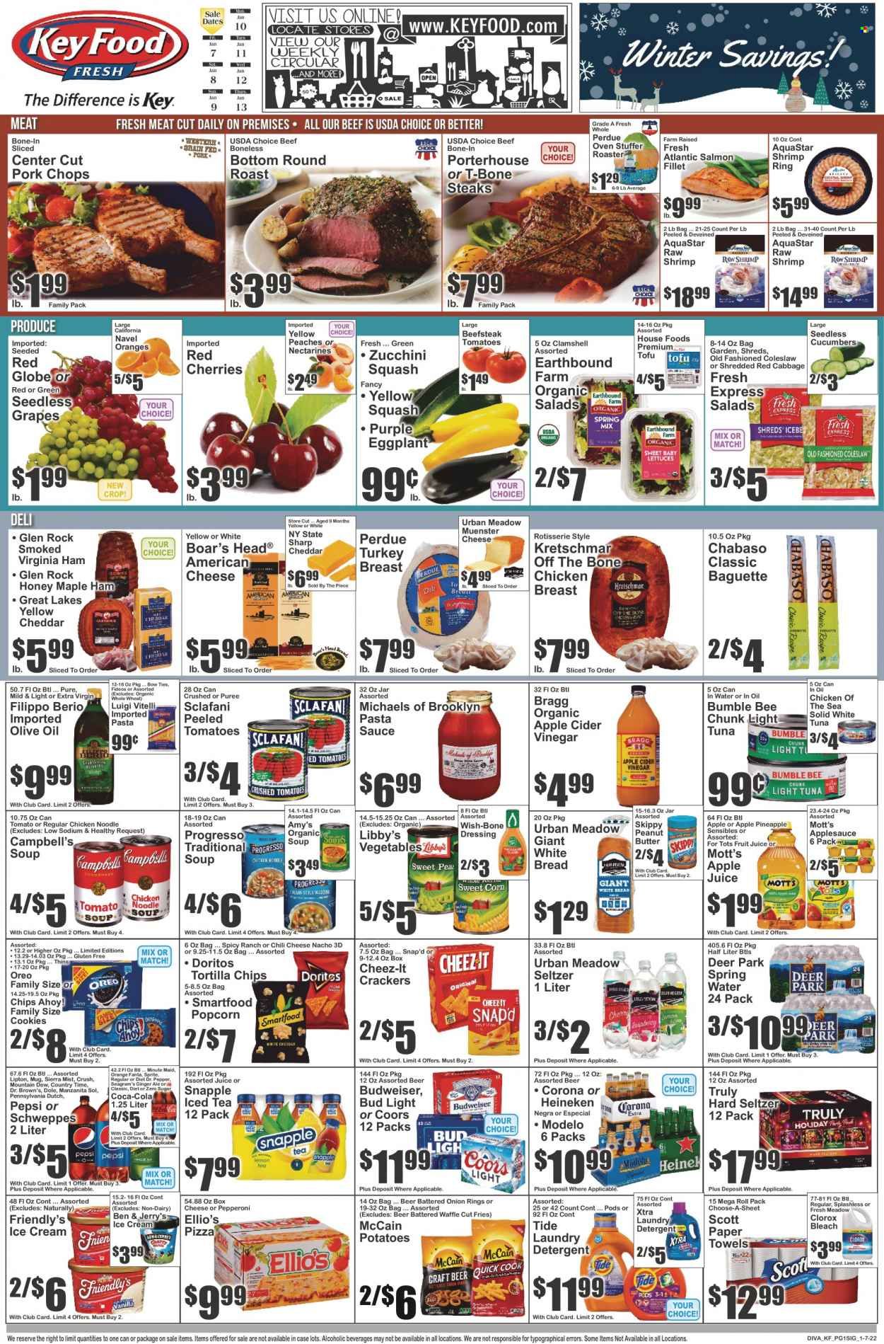 Key Food (NY) Weekly Ad Flyer January 7 to January 14