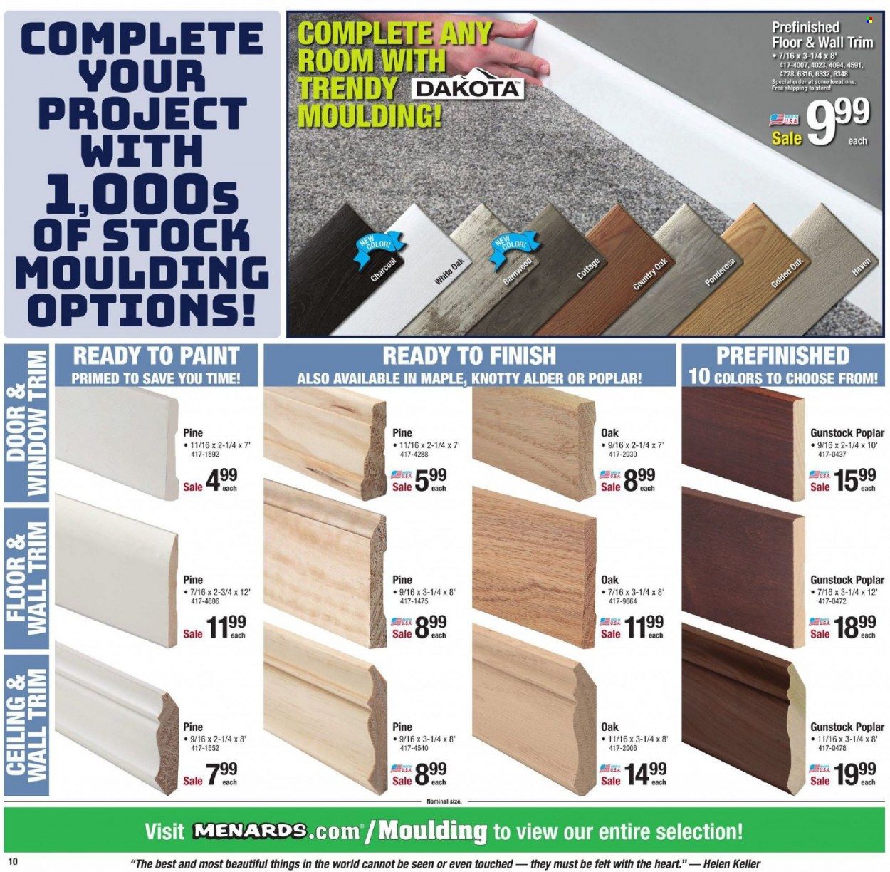 Menards Weekly Ad Flyer January 7 to January 14