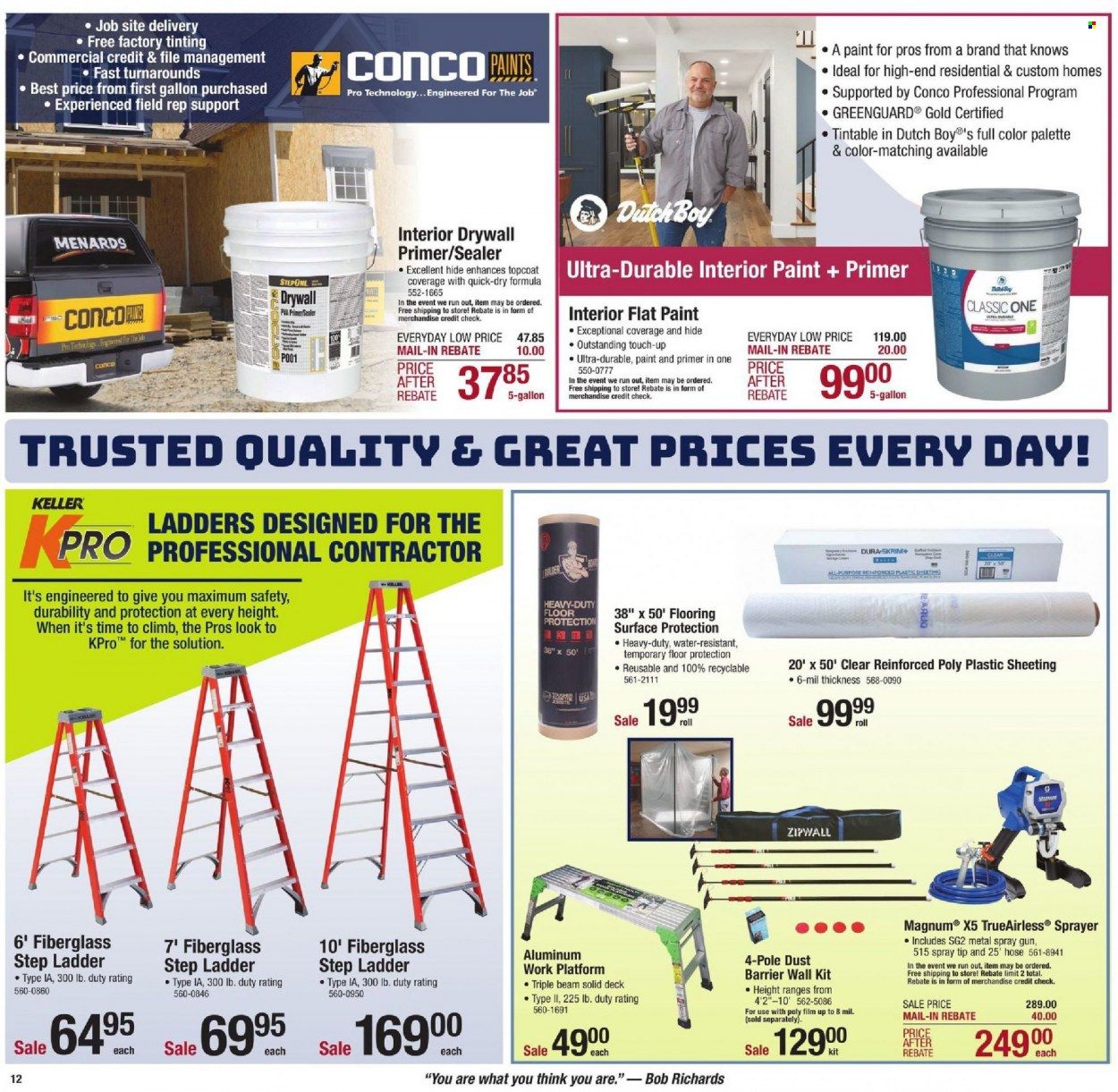 Menards Weekly Ad Flyer January 7 to January 14