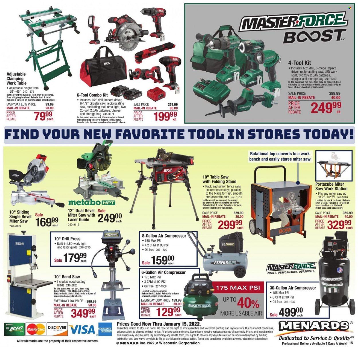 Menards Weekly Ad Flyer January 7 to January 14