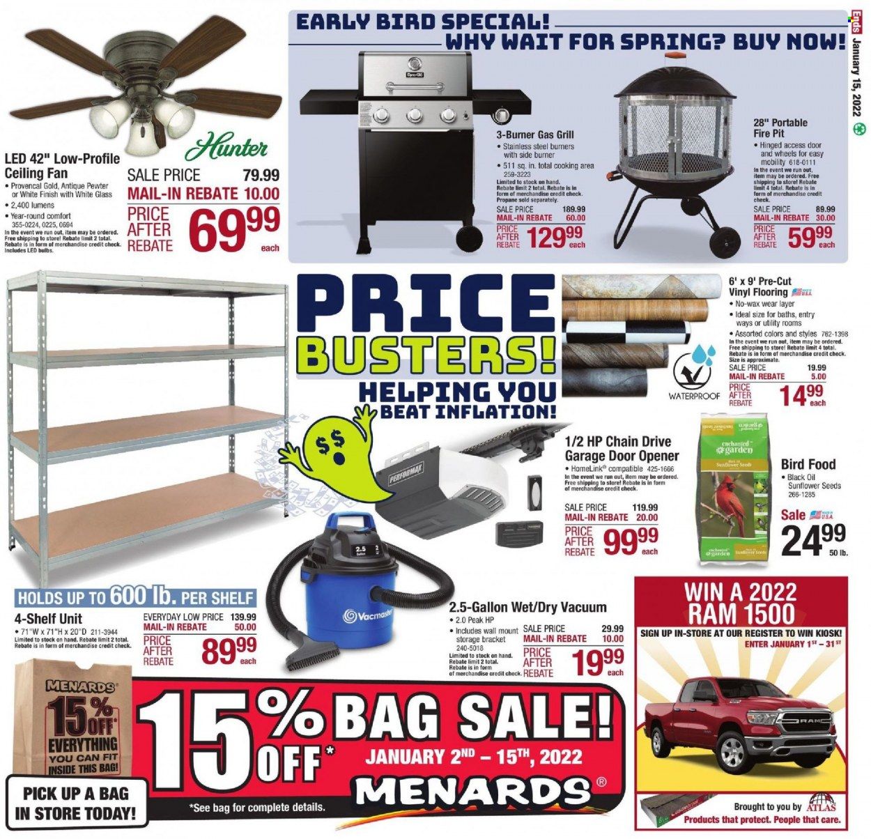 Menards Weekly Ad Flyer January 7 to January 14