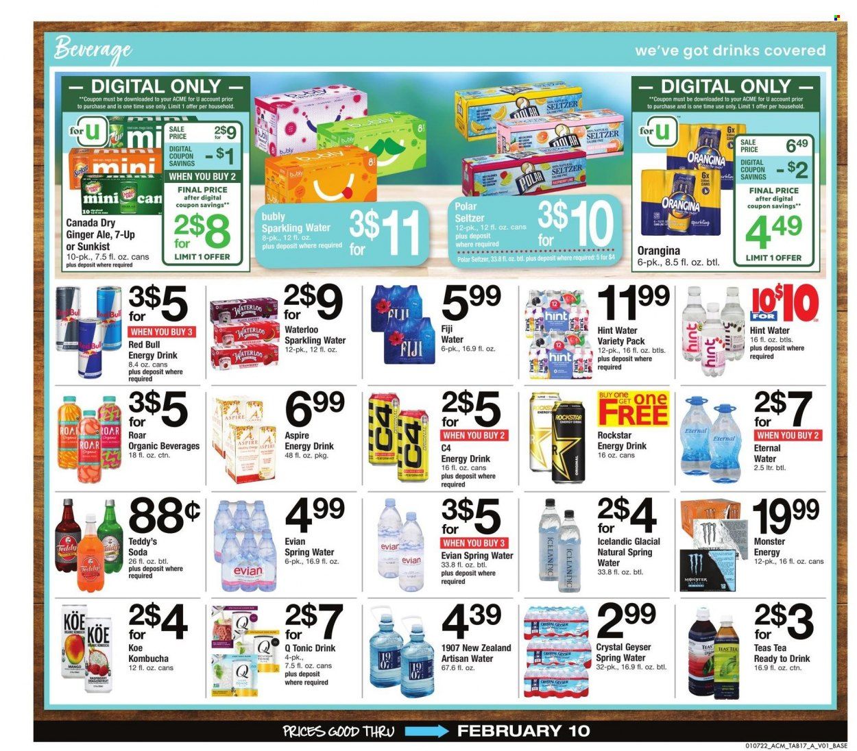 ACME (DE, NJ, NY, PA) Weekly Ad Flyer January 7 to January 14