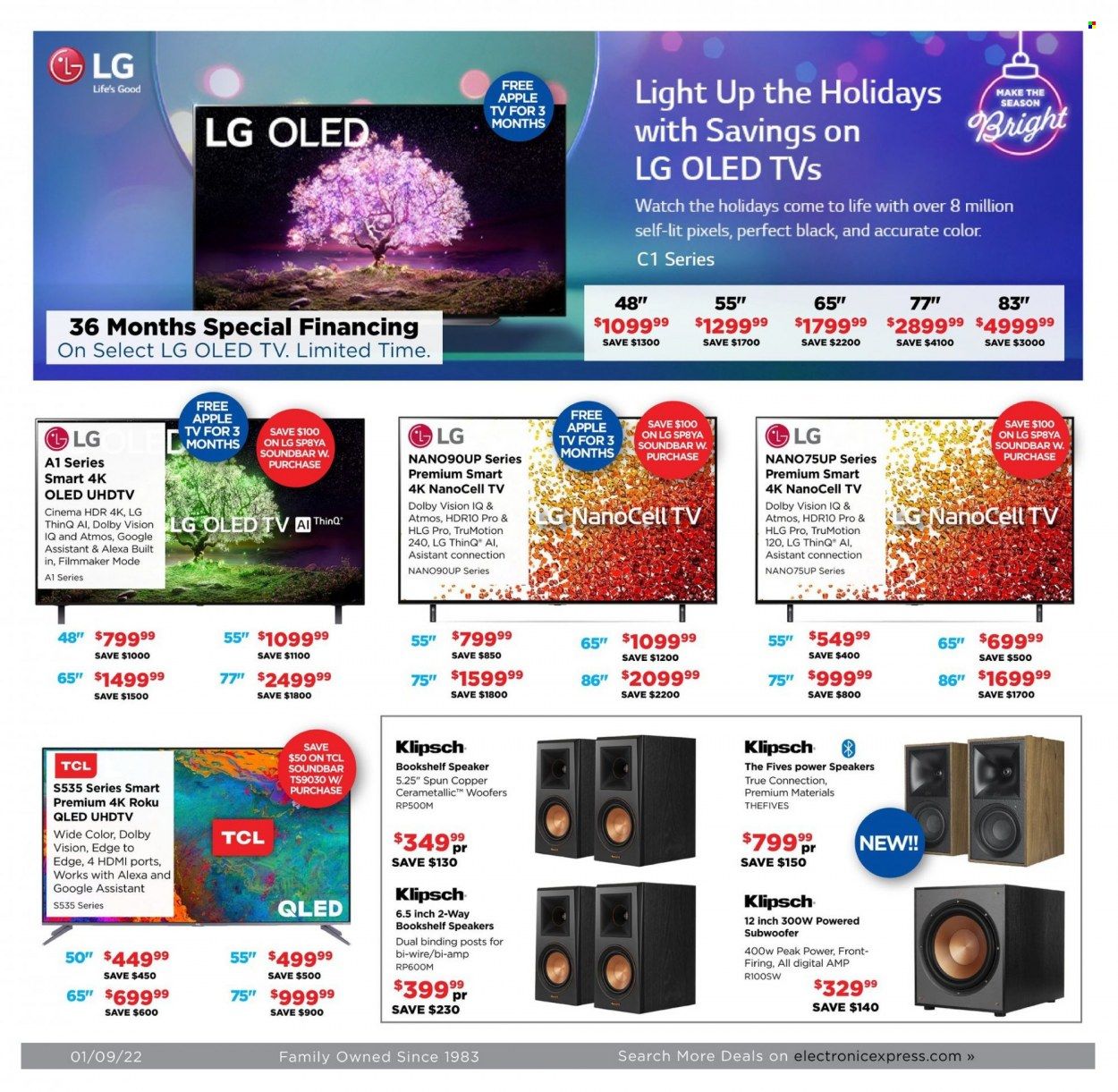 Electronic Express (AL, TN) Weekly Ad Flyer January 12 to January 19