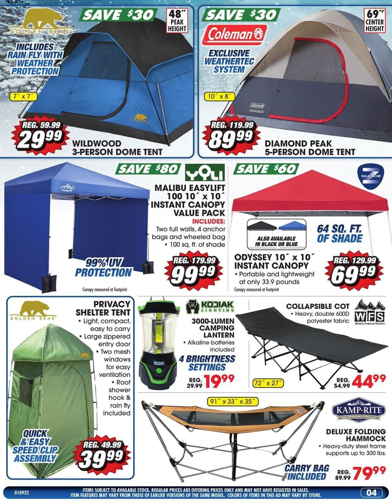 Big 5 (AZ, CA, CO, ID, NM, OR, UT, WA) Weekly Ad Flyer January 12 to January 19
