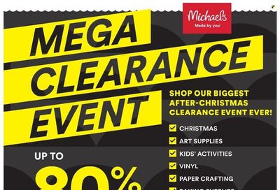 Michaels Weekly Ad Flyer January 12 to January 19
