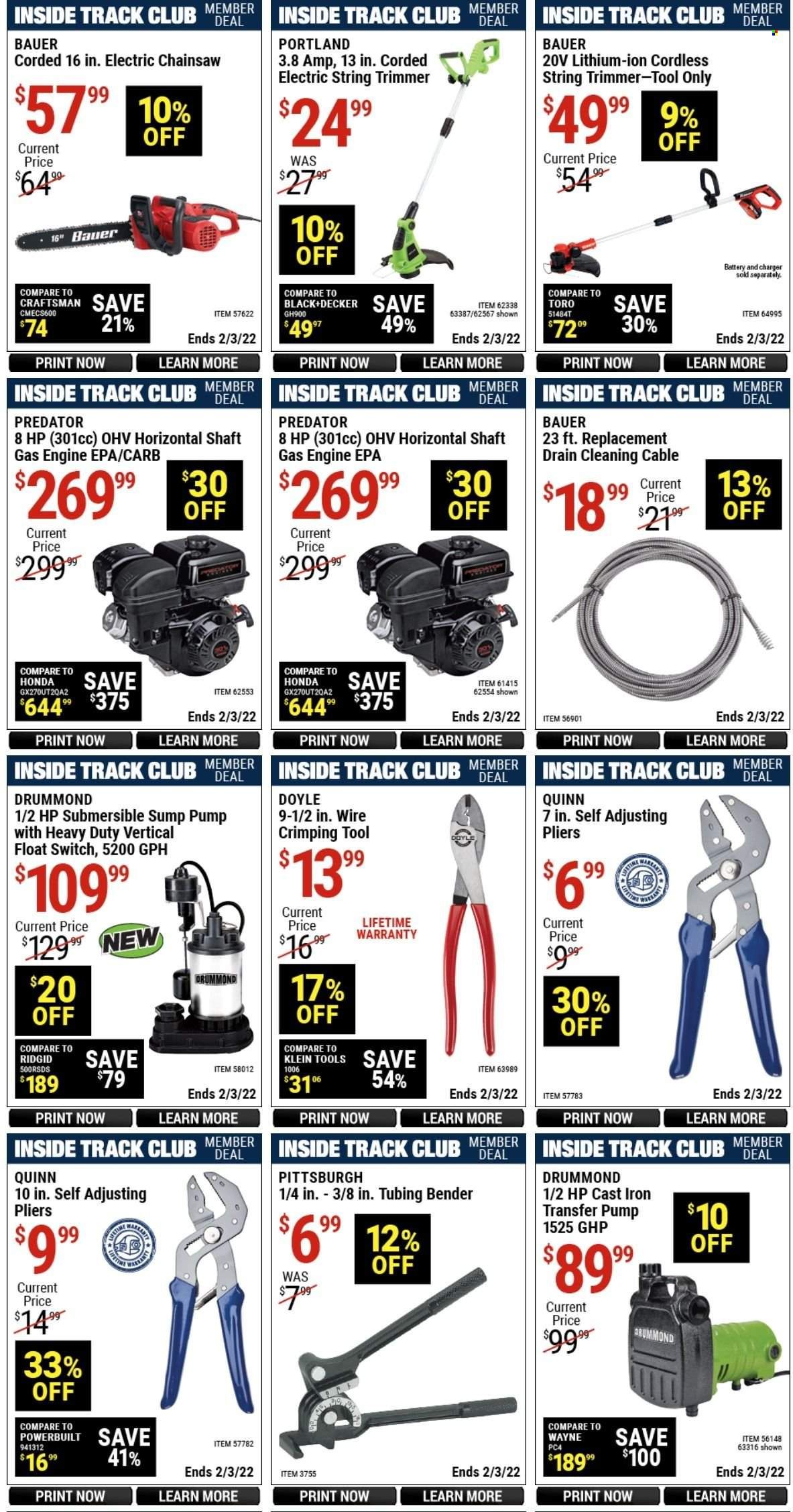 Harbor Freight Weekly Ad Flyer January 12 to January 19