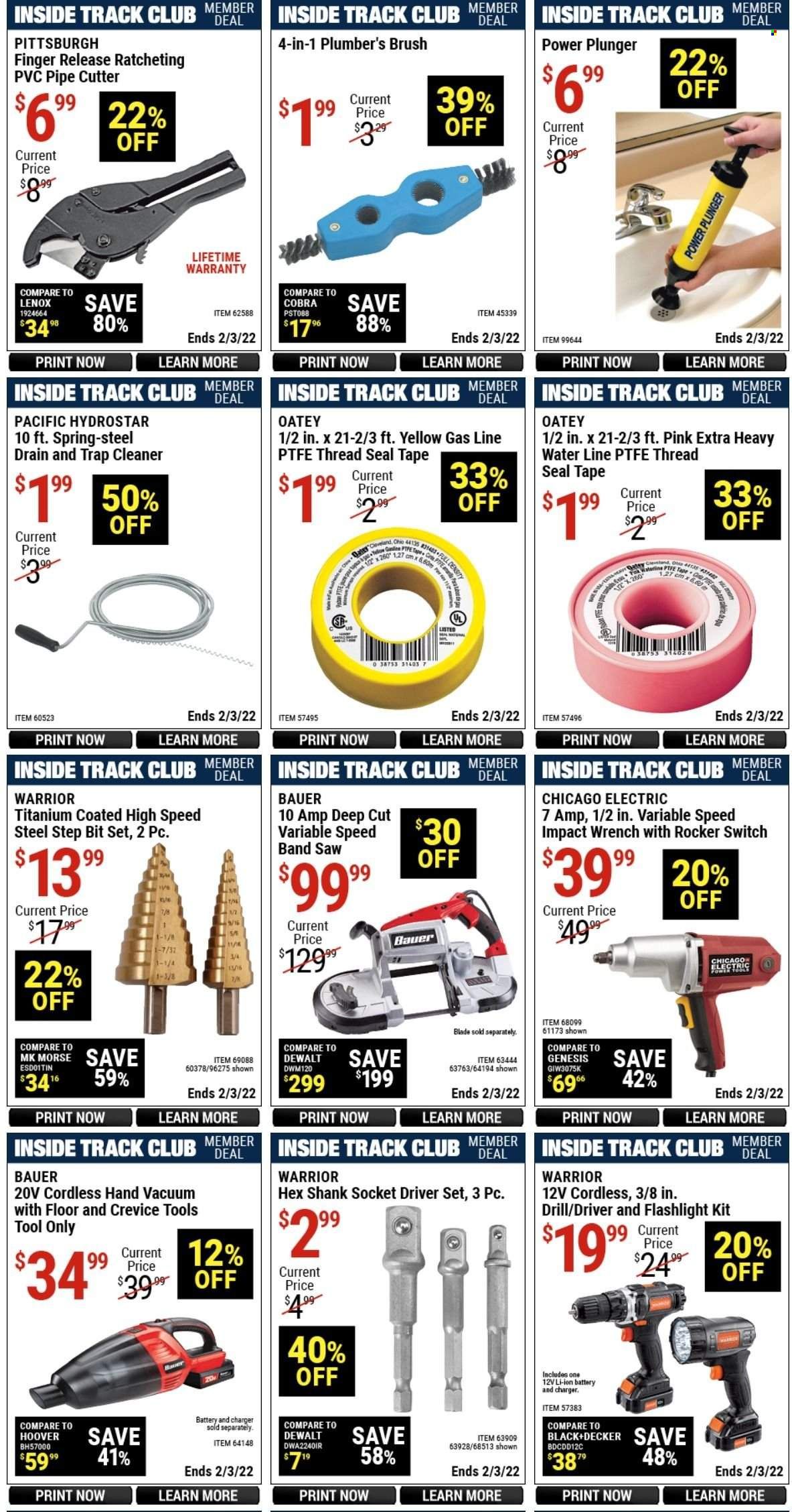 Harbor Freight Weekly Ad Flyer January 12 to January 19