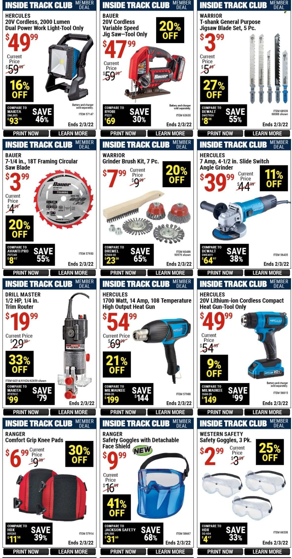 Harbor Freight Weekly Ad Flyer January 12 to January 19
