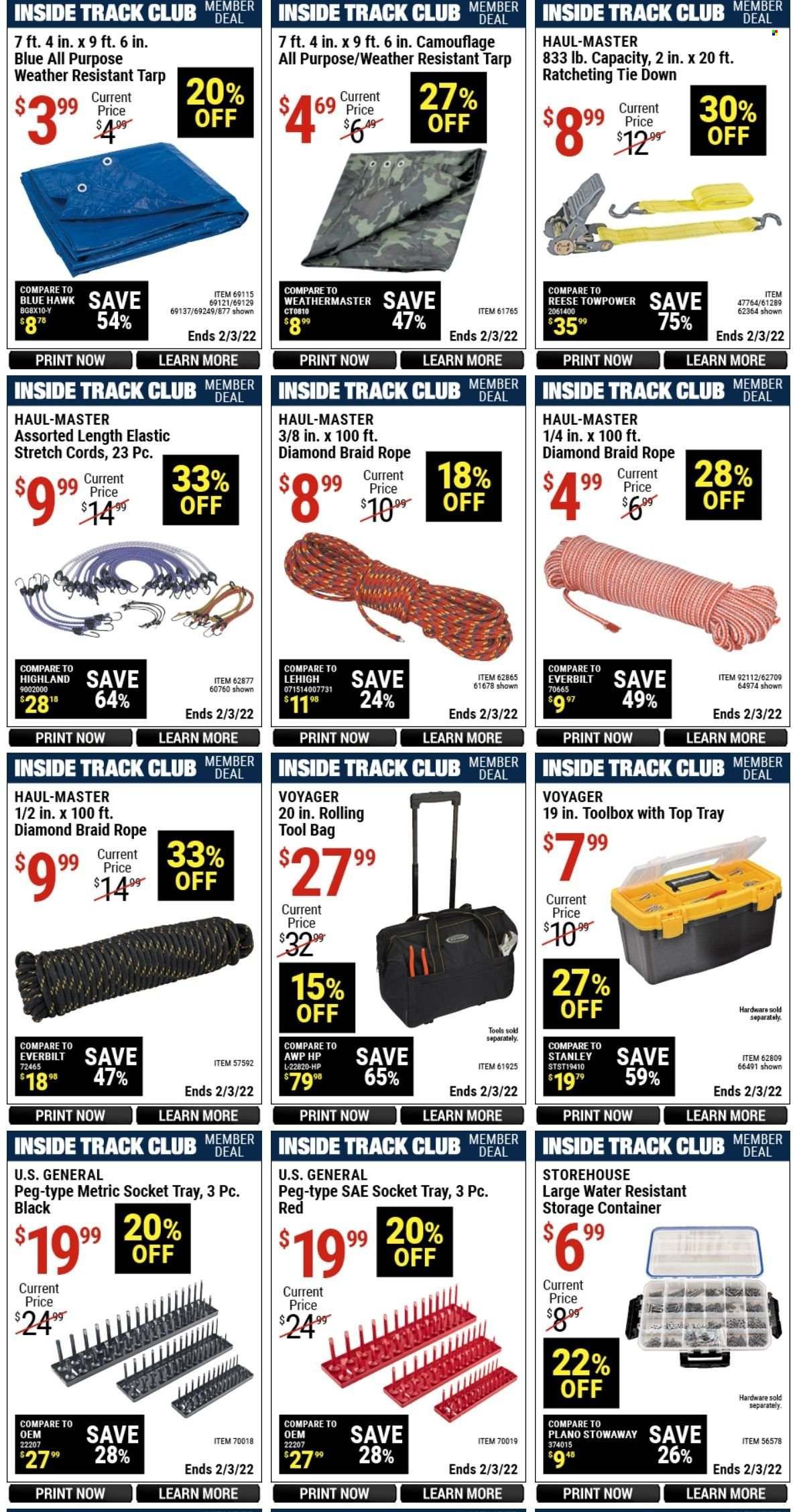 Harbor Freight Weekly Ad Flyer January 12 to January 19