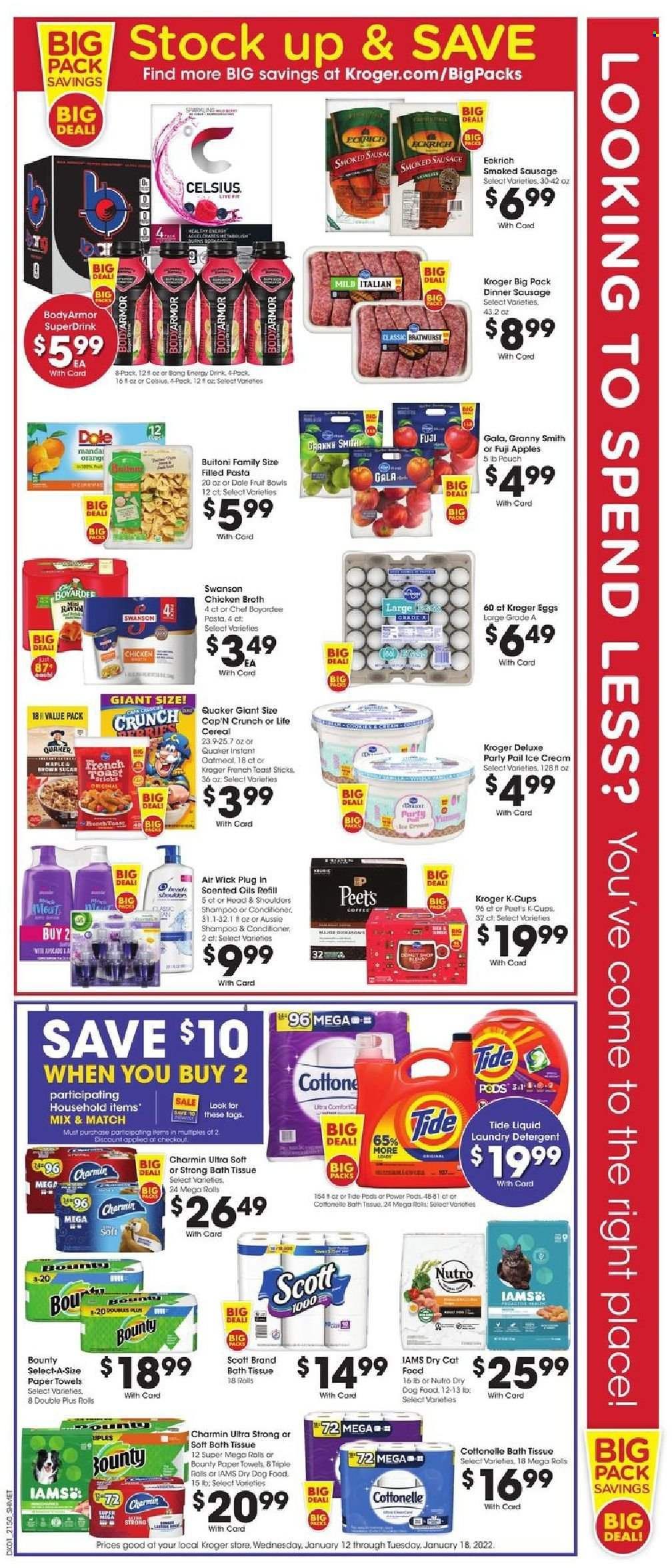 Kroger (GA, IL, LA, MI, OK, SC, TN, TX, VA) Weekly Ad Flyer January 12 to January 19