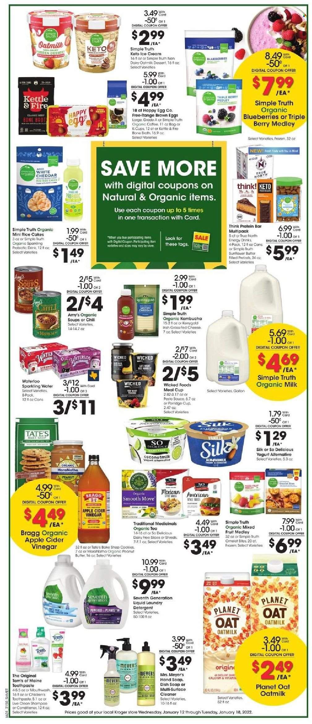 Kroger (GA, IL, LA, MI, OK, SC, TN, TX, VA) Weekly Ad Flyer January 12 to January 19