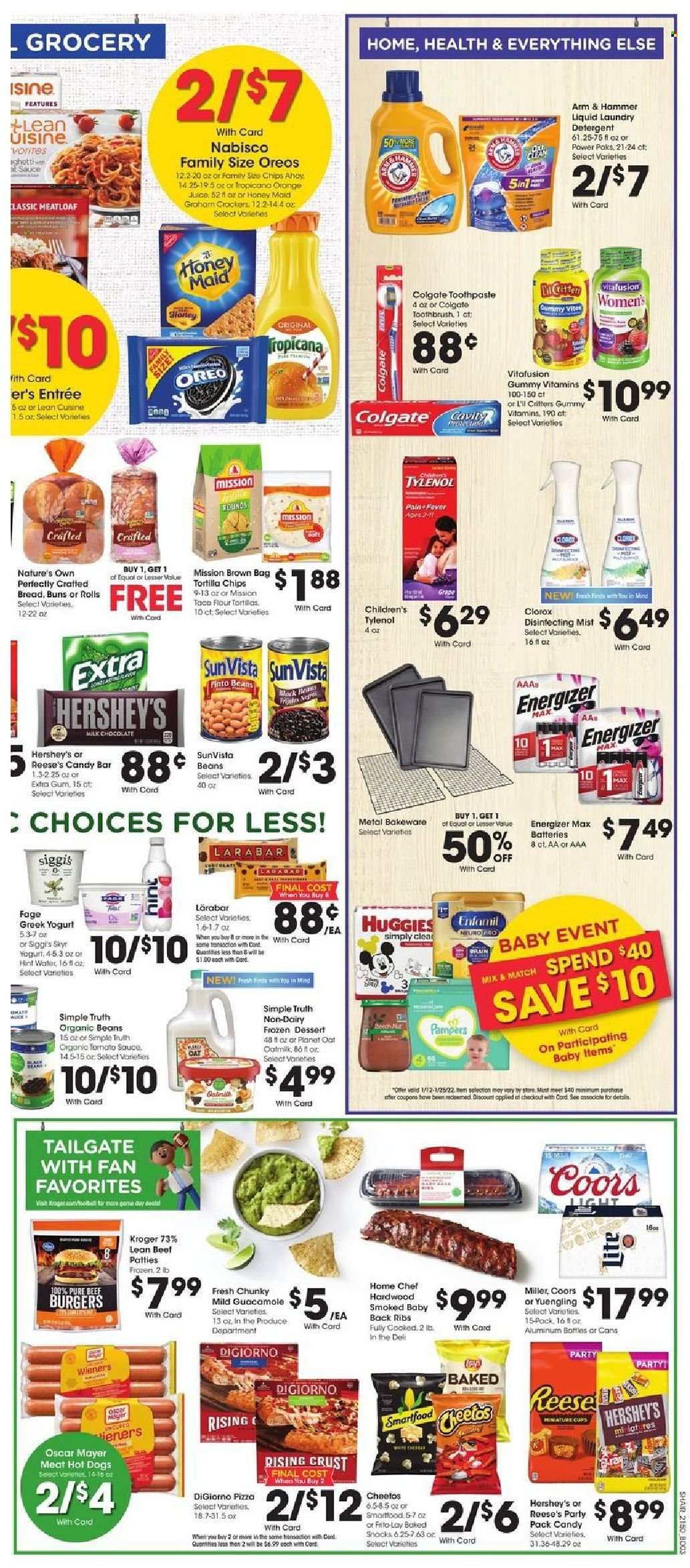Kroger (GA, IL, LA, MI, OK, SC, TN, TX, VA) Weekly Ad Flyer January 12 to January 19