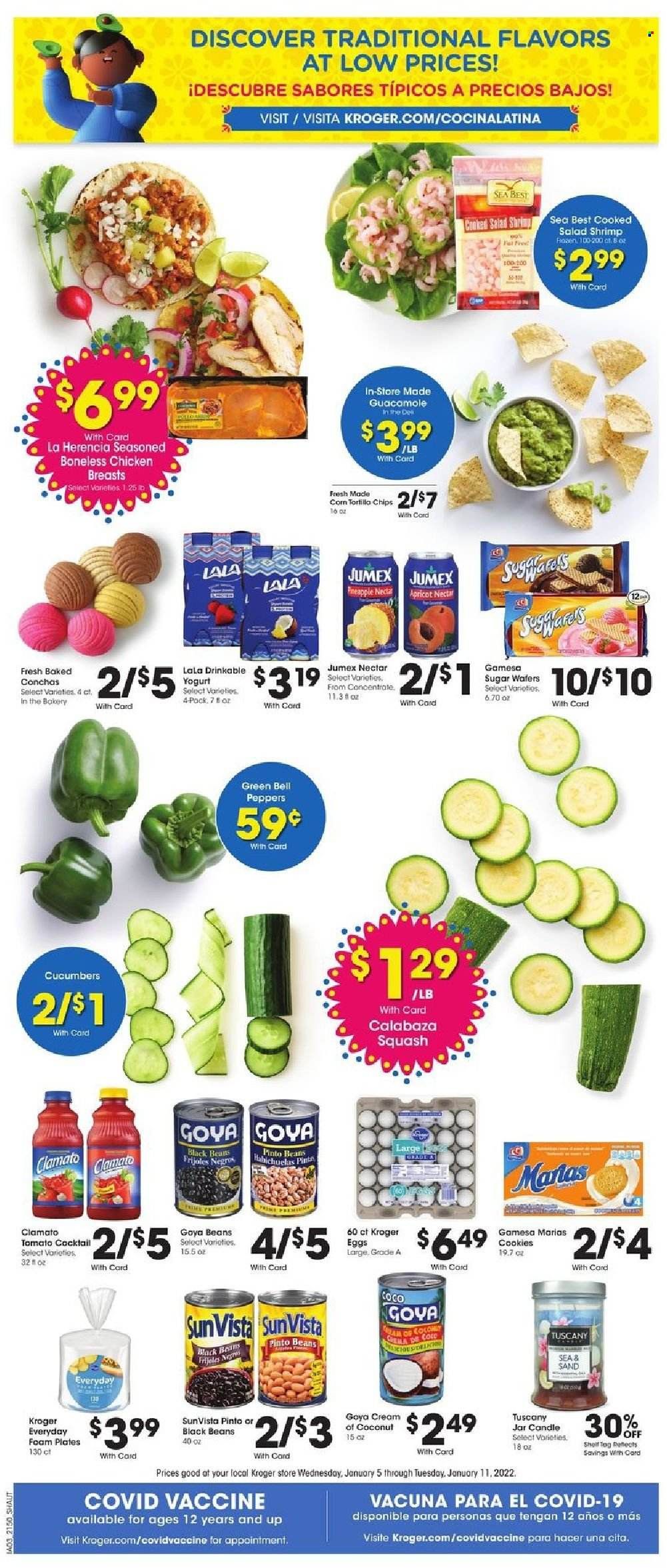 Kroger (GA, IL, LA, MI, OK, SC, TN, TX, VA) Weekly Ad Flyer January 12 to January 19
