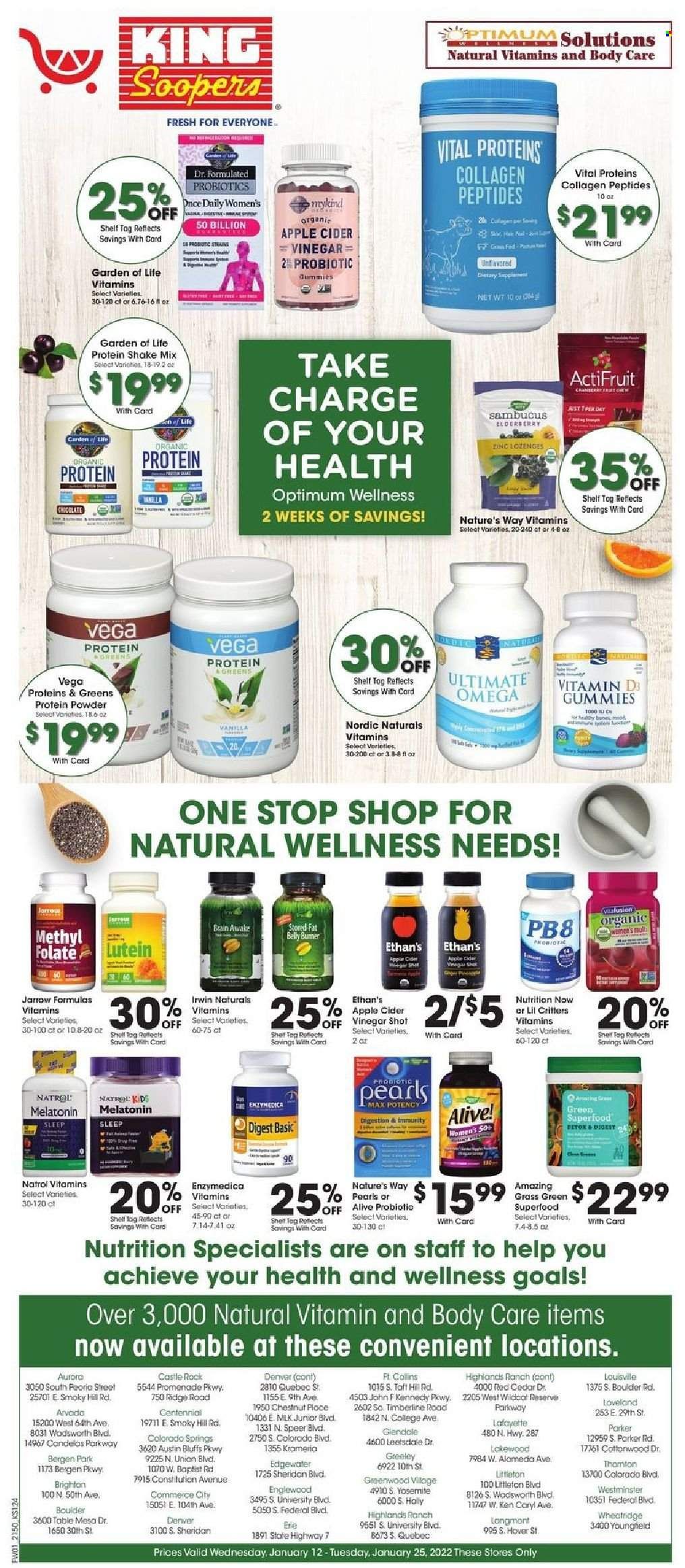 King Soopers (CO) Weekly Ad Flyer January 12 to January 19