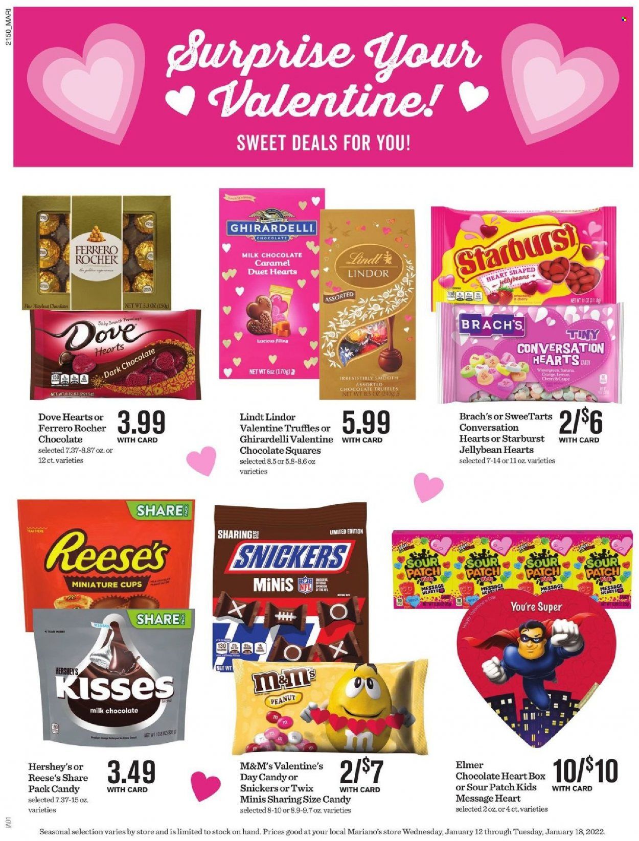 Mariano’s (IL) Weekly Ad Flyer January 12 to January 19