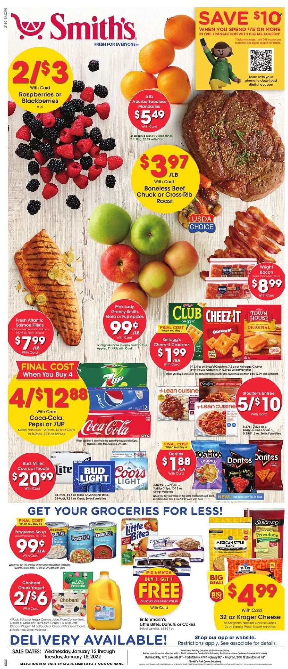 Smith's (AZ, ID, MT, NM, NV, UT, WY) Weekly Ad Flyer January 12 to January 19