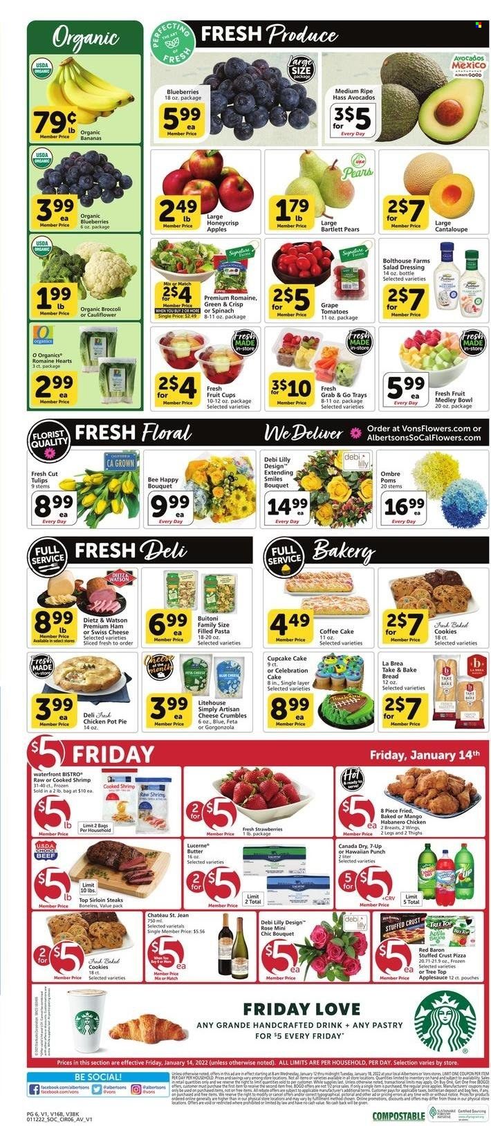 Albertsons (CA, ID, LA, MT, OR, TX, WA) Weekly Ad Flyer January 12 to January 19