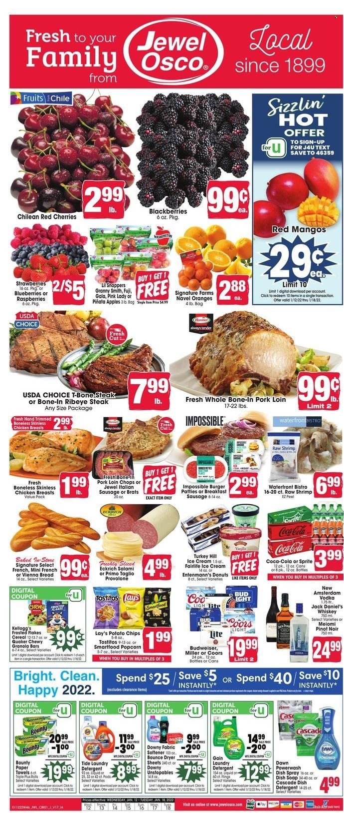Jewel Osco (IA) Weekly Ad Flyer January 12 to January 19