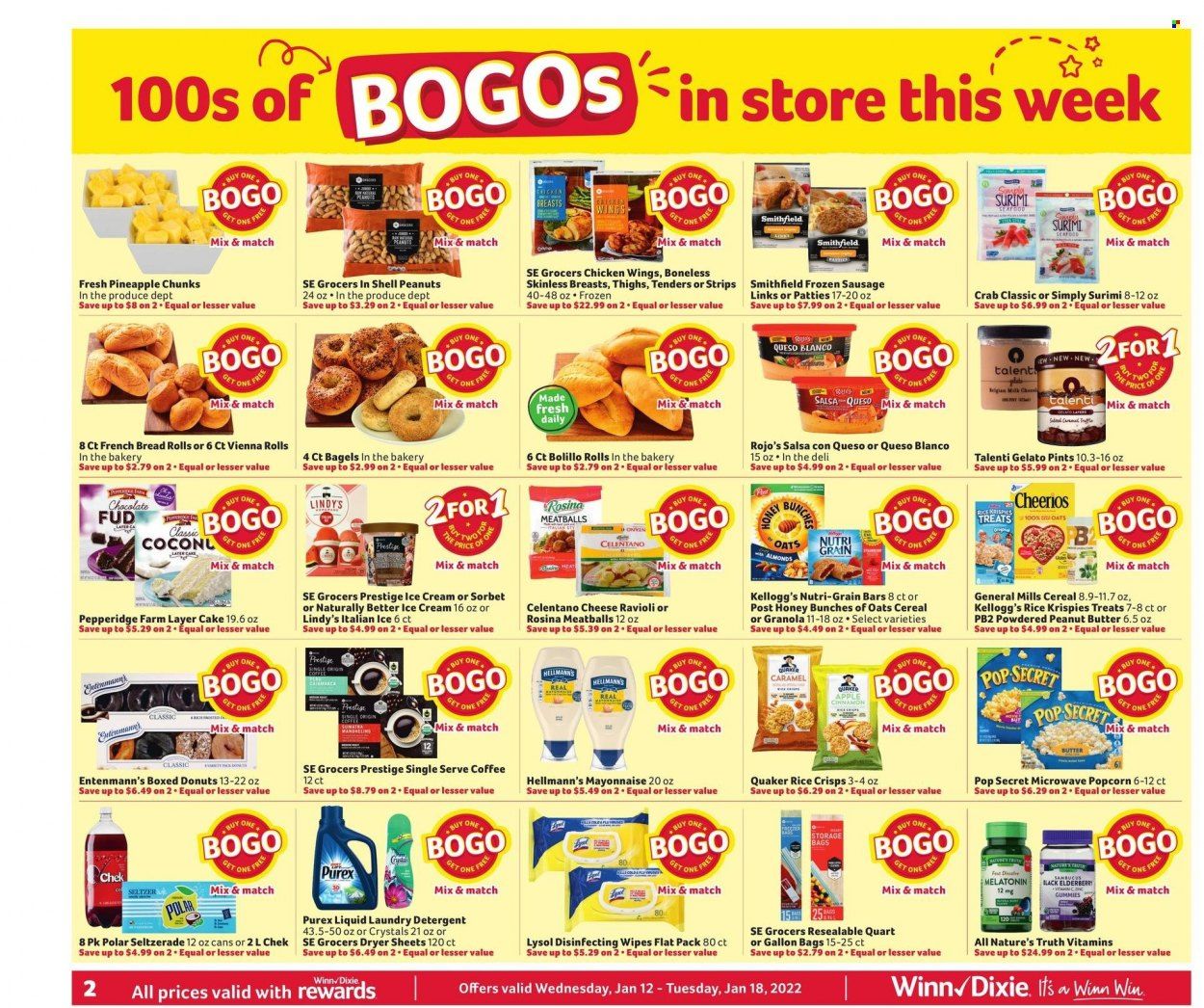 Winn Dixie (AL, FL, GA, LA) Weekly Ad Flyer January 12 to January 19
