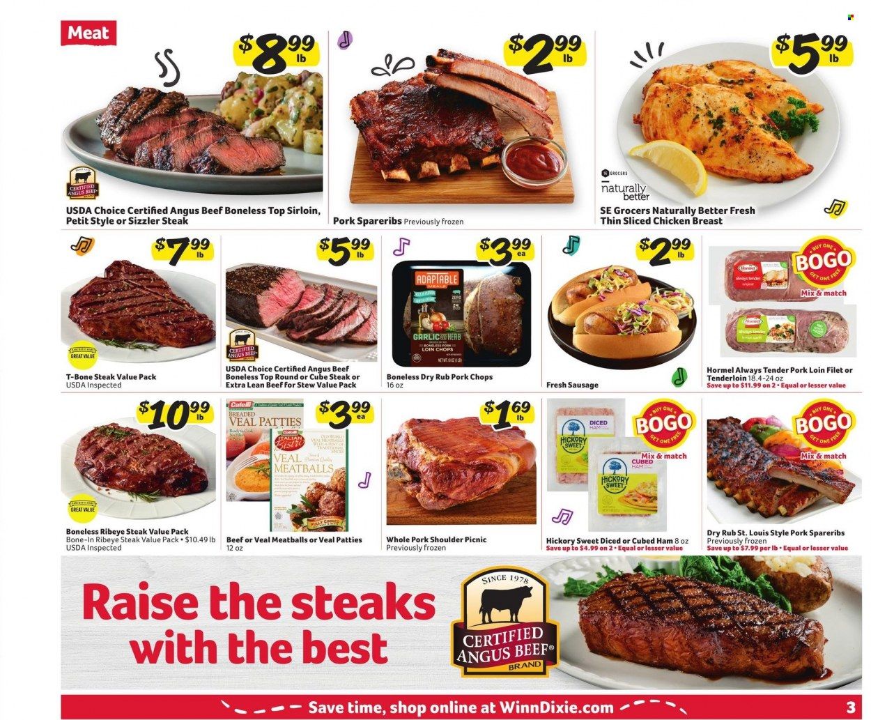 Winn Dixie (AL, FL, GA, LA) Weekly Ad Flyer January 12 to January 19