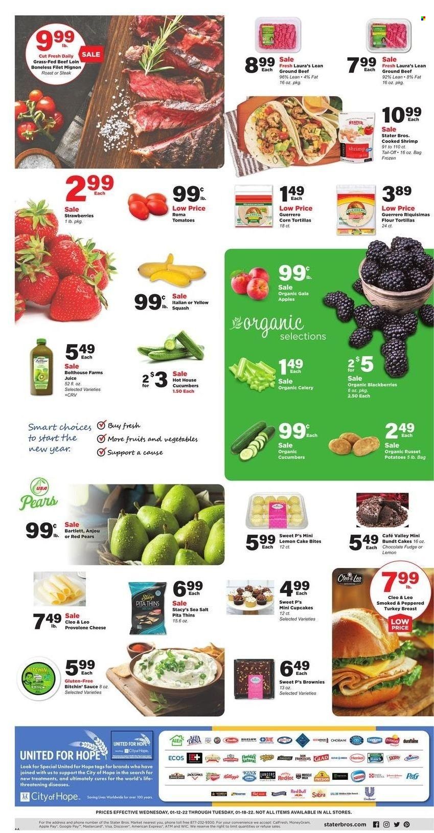 Stater Bros. (CA) Weekly Ad Flyer January 12 to January 19