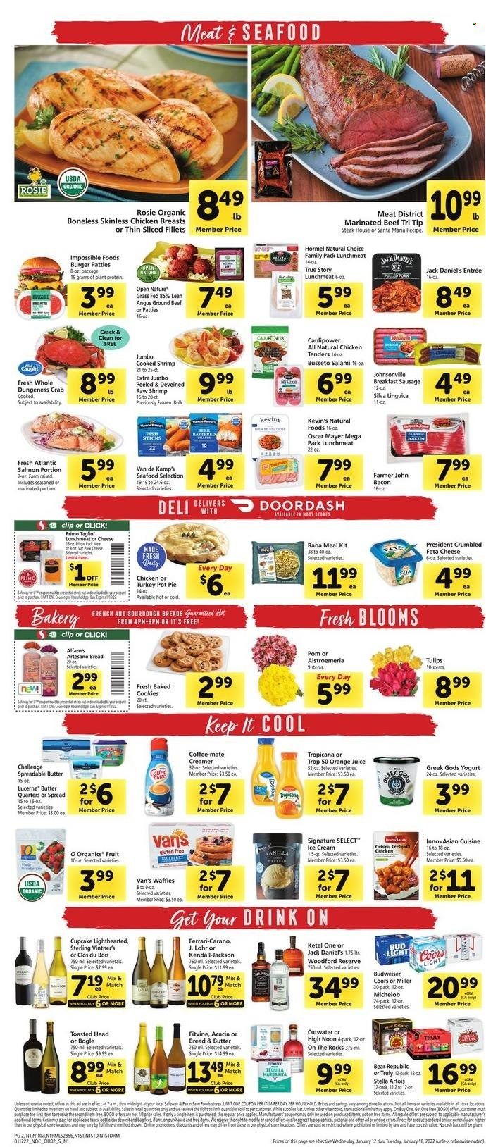 Safeway (AZ, CA, CO, HI, MD, NE, OR, VA, WA) Weekly Ad Flyer January 12 to January 19