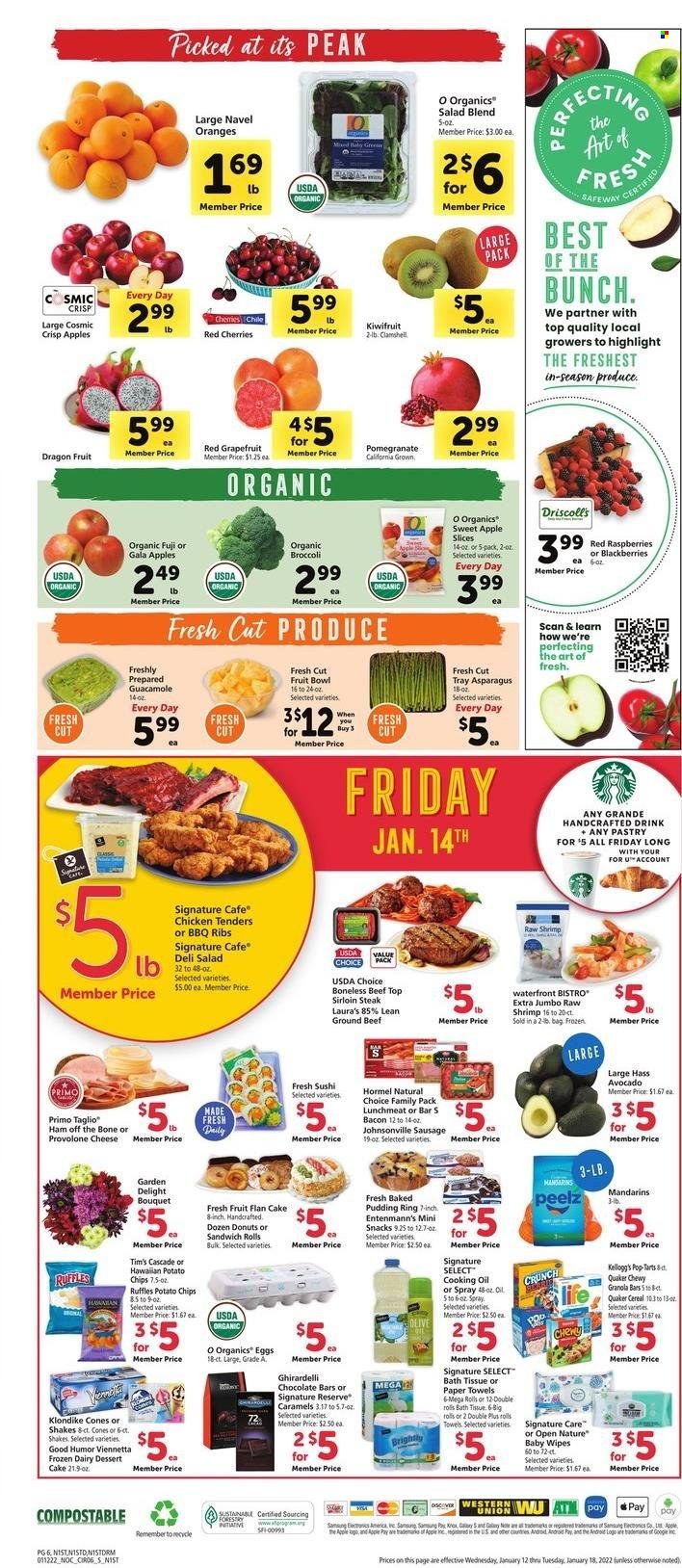 Safeway (AZ, CA, CO, HI, MD, NE, OR, VA, WA) Weekly Ad Flyer January 12 to January 19