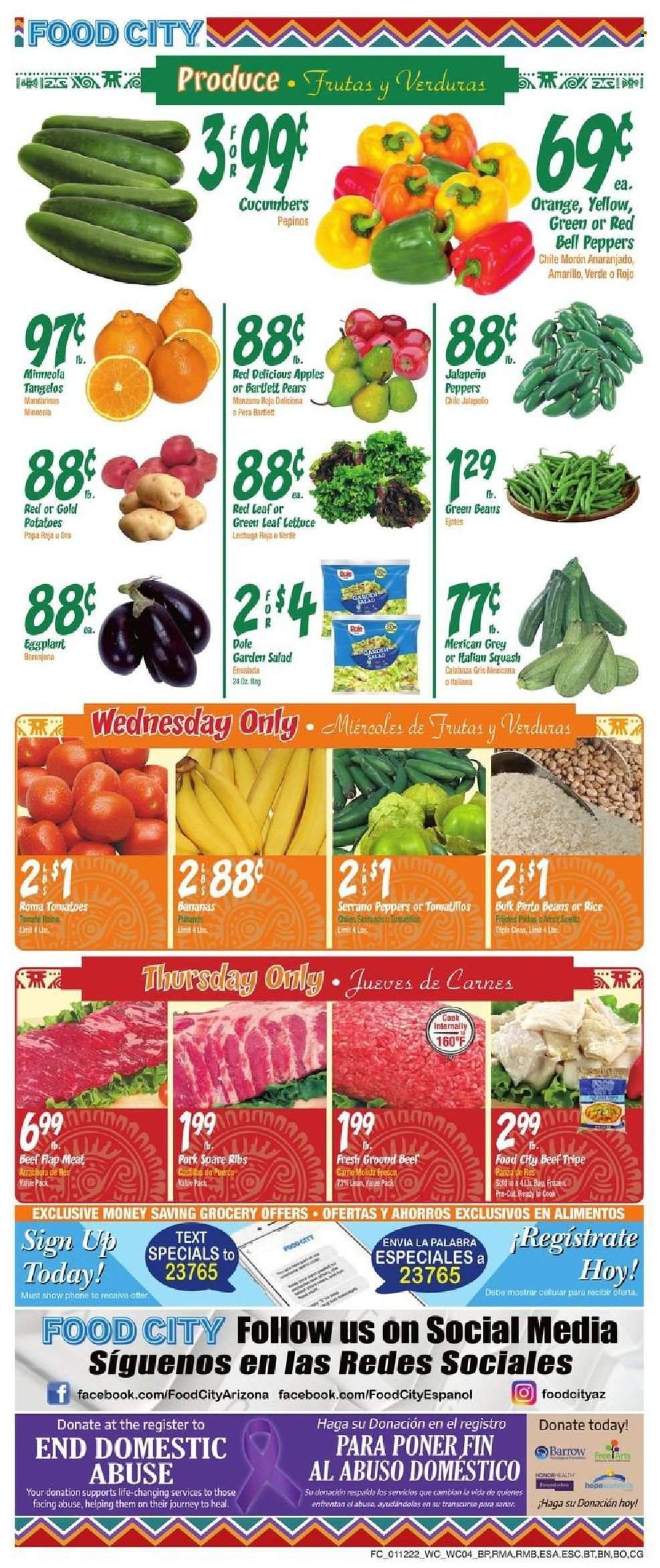 Food City (GA, TN, VA) Weekly Ad Flyer January 12 to January 19