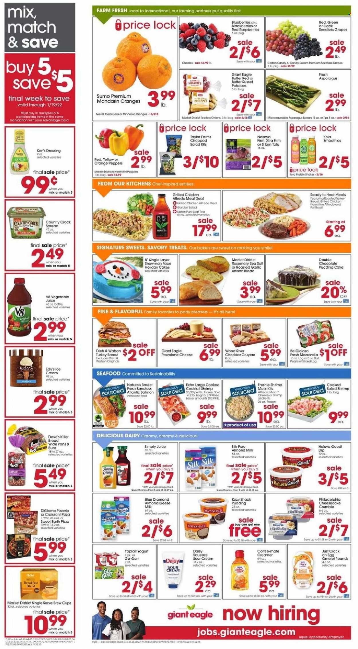Giant Eagle (OH, PA) Weekly Ad Flyer January 12 to January 19