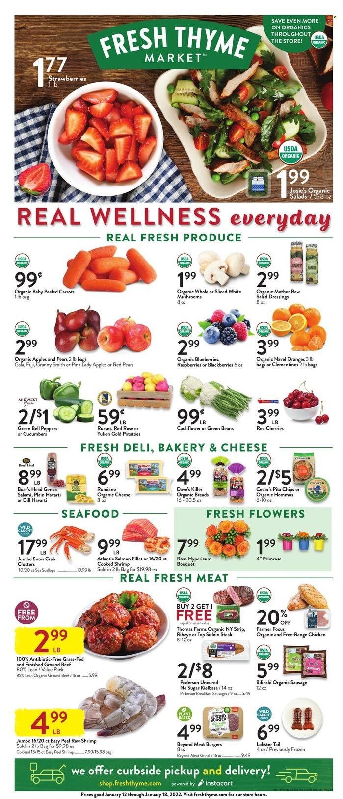 Fresh Thyme Weekly Ad Flyer January 12 to January 19