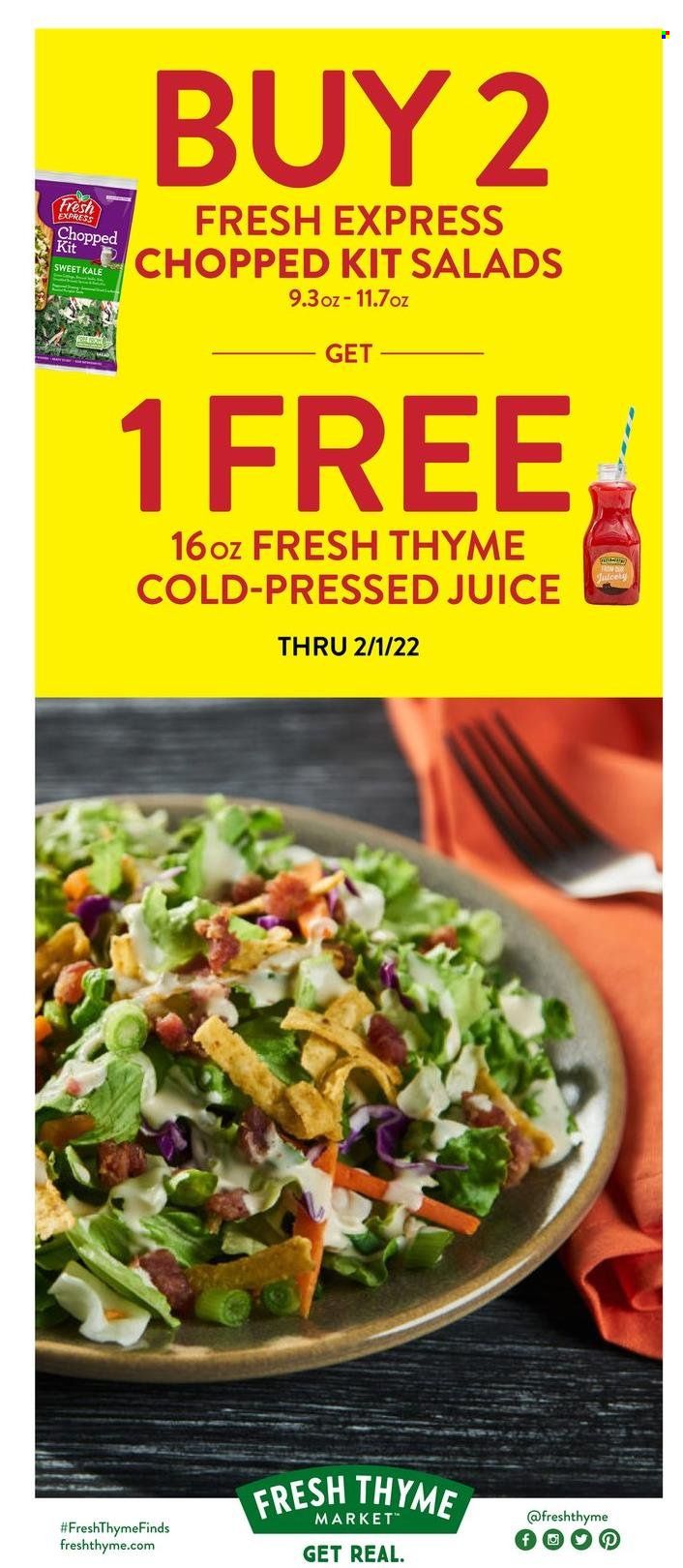 Fresh Thyme Weekly Ad Flyer January 12 to January 19