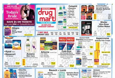 Discount Drug Mart (OH) Weekly Ad Flyer January 12 to January 19