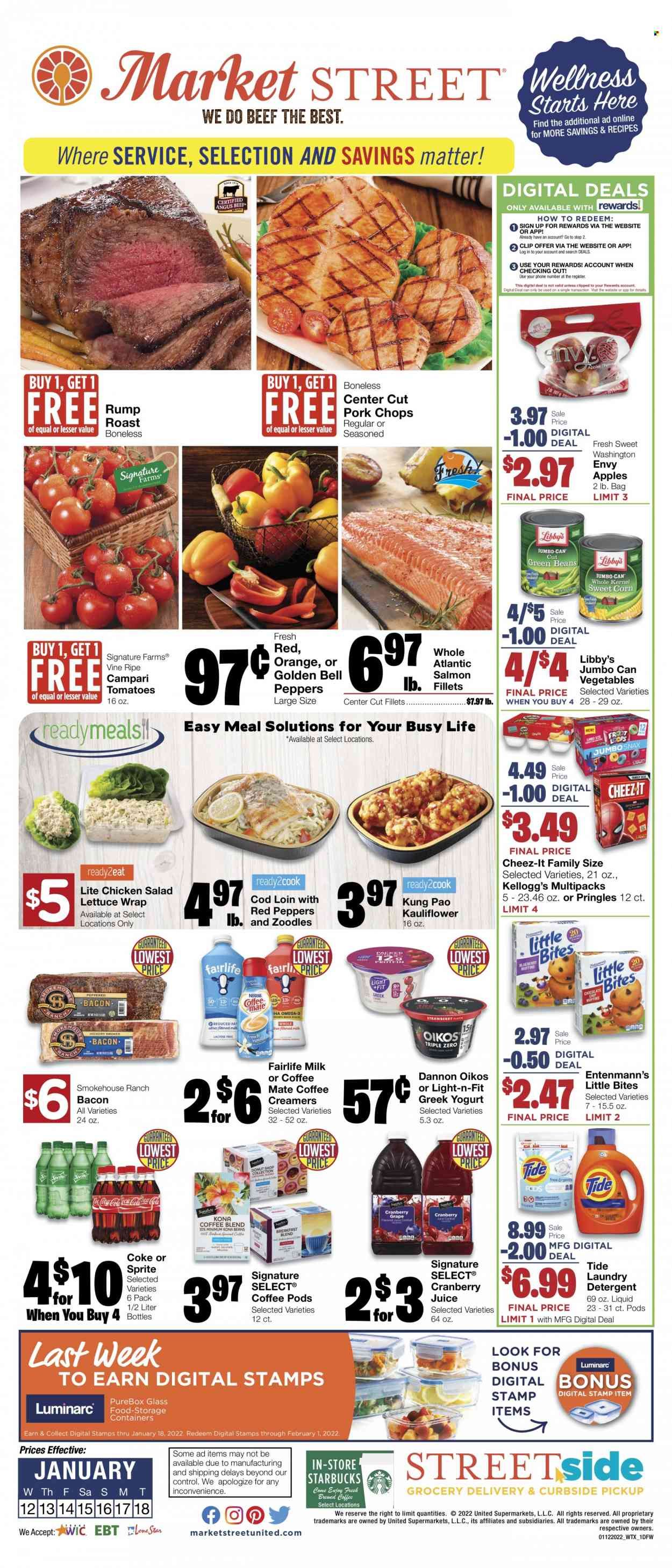 Market Street (NM, TX) Weekly Ad Flyer January 12 to January 19
