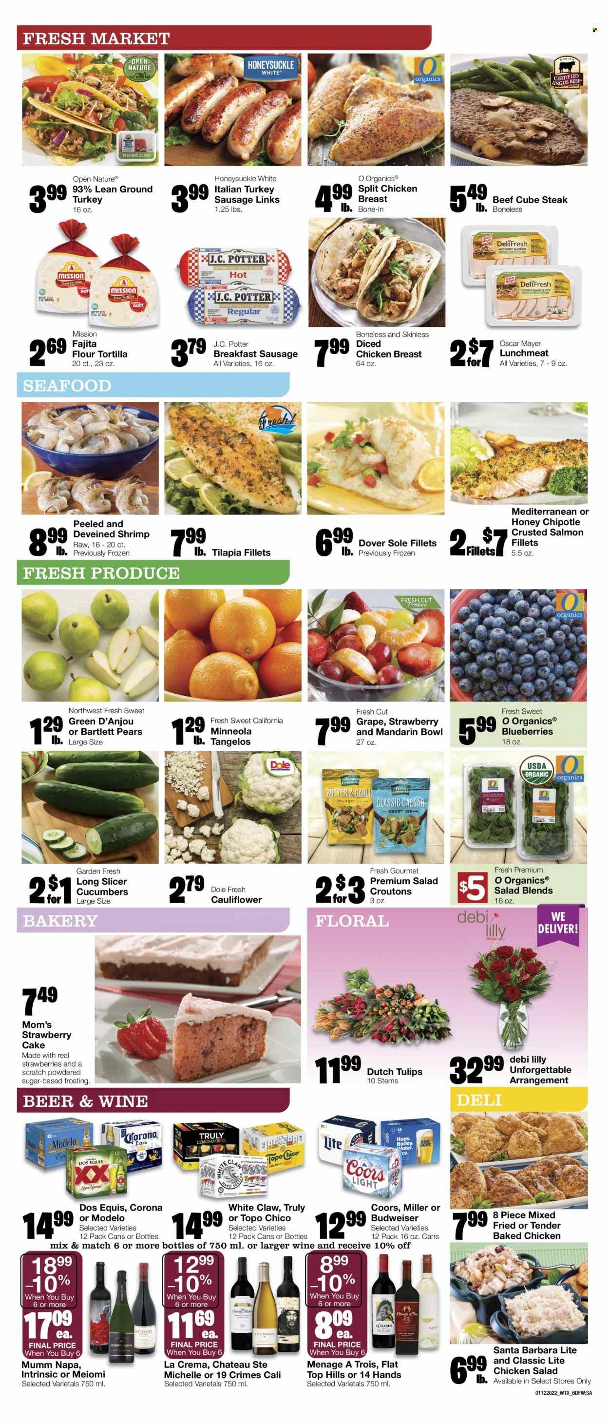 Market Street (NM, TX) Weekly Ad Flyer January 12 to January 19