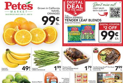 Pete's Fresh Market (IL) Weekly Ad Flyer January 12 to January 19