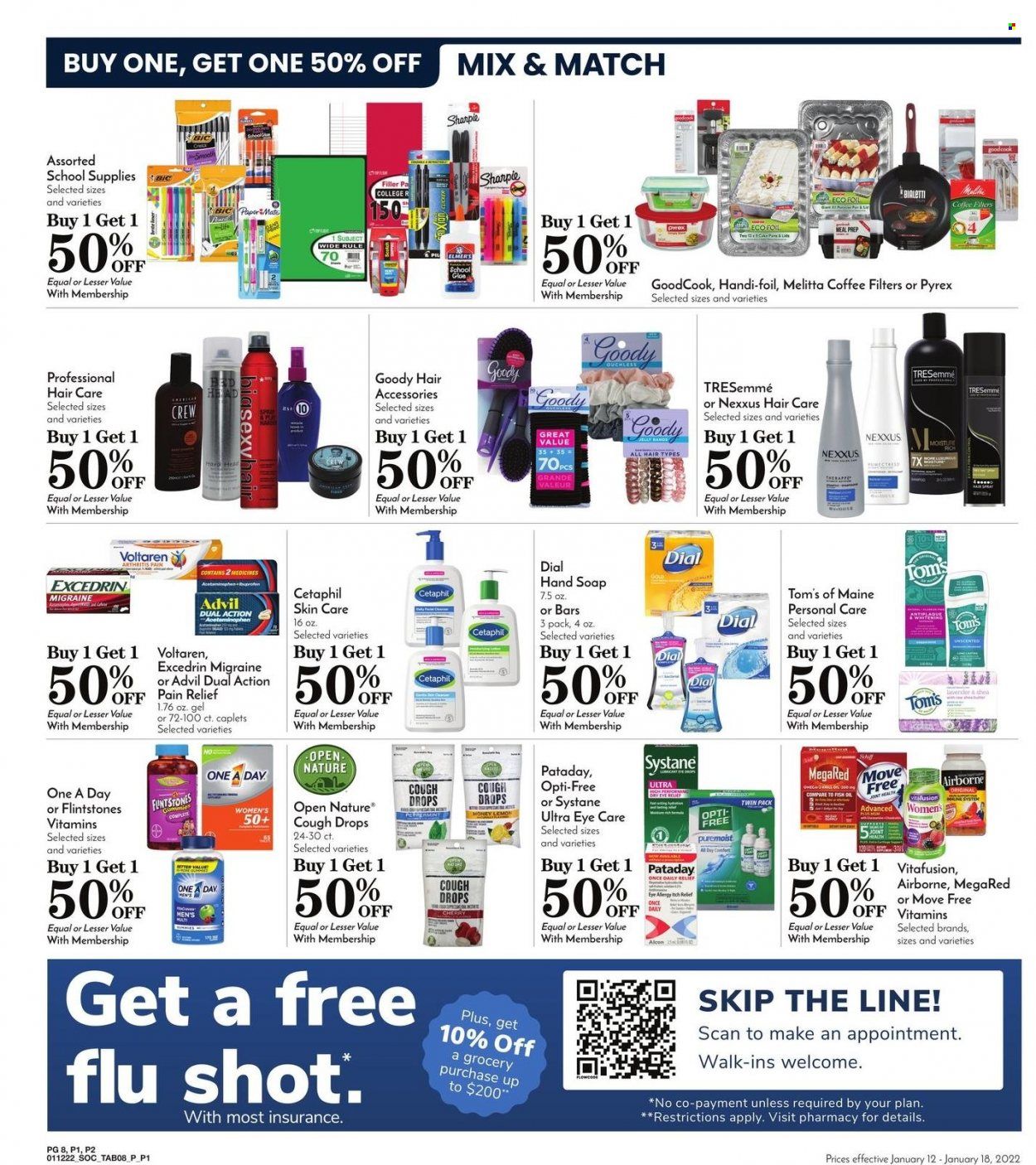 Pavilions (CA) Weekly Ad Flyer January 12 to January 19