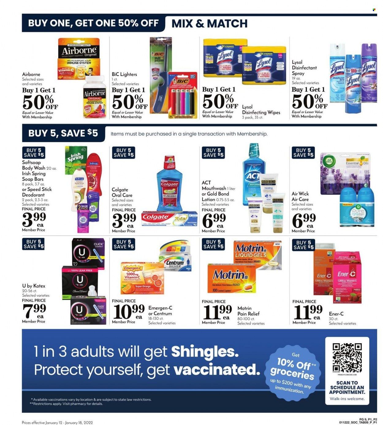 Pavilions (CA) Weekly Ad Flyer January 12 to January 19