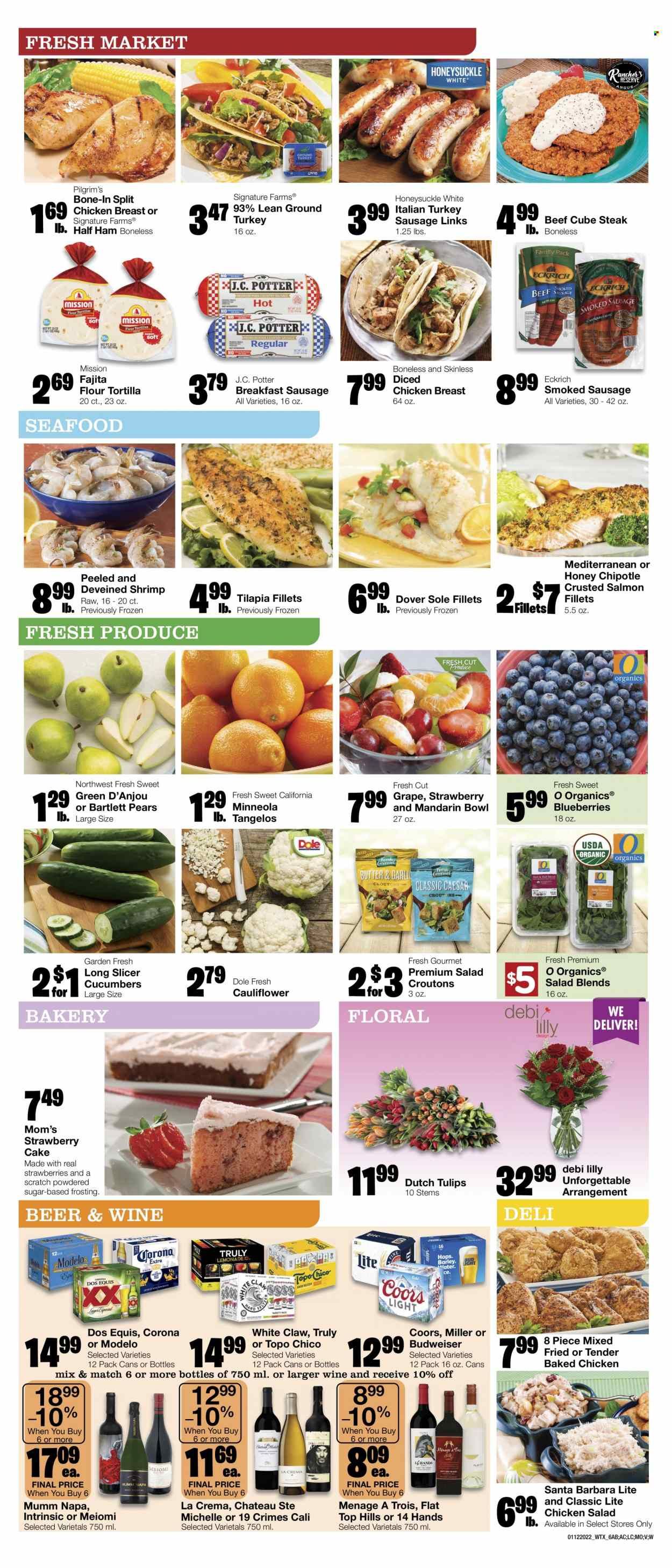 United Supermarkets (TX) Weekly Ad Flyer January 12 to January 19