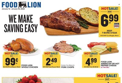 Food Lion (NC) Weekly Ad Flyer January 12 to January 19