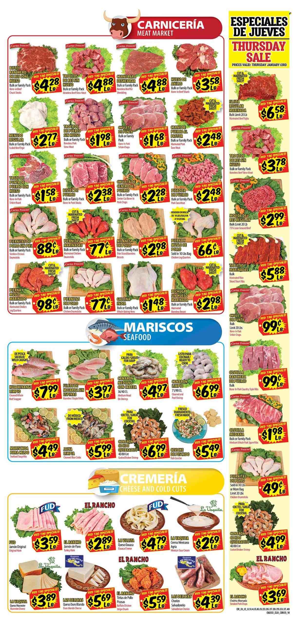 El Rancho (TX) Weekly Ad Flyer January 13 to January 20
