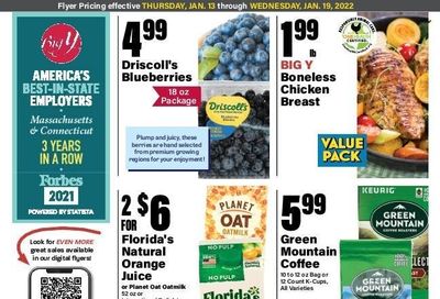 Big Y (MA) Weekly Ad Flyer January 13 to January 20