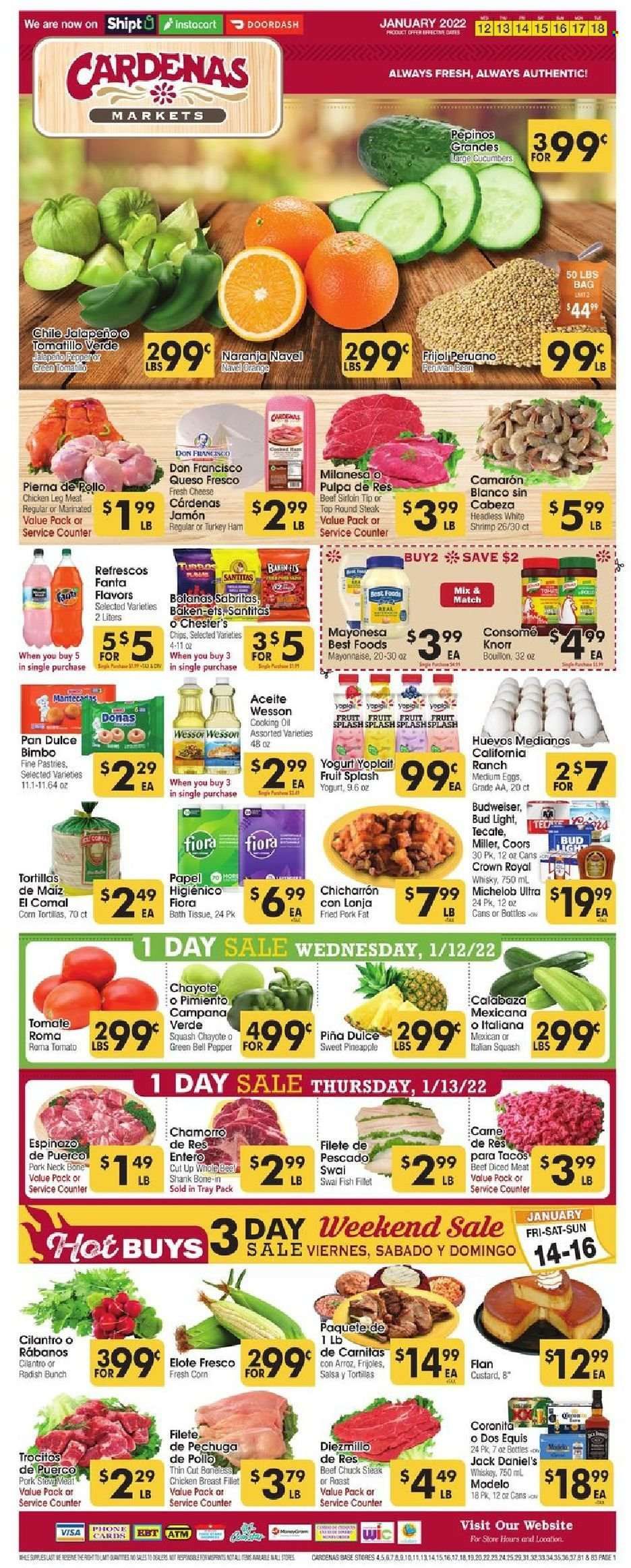Cardenas (CA, NV) Weekly Ad Flyer January 13 to January 20