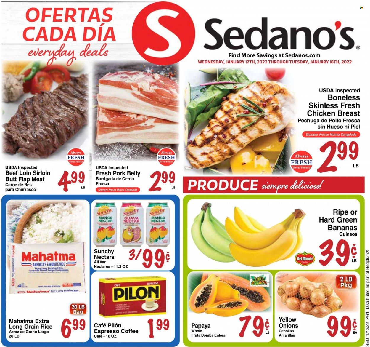 Sedano's (FL) Weekly Ad Flyer January 13 to January 20