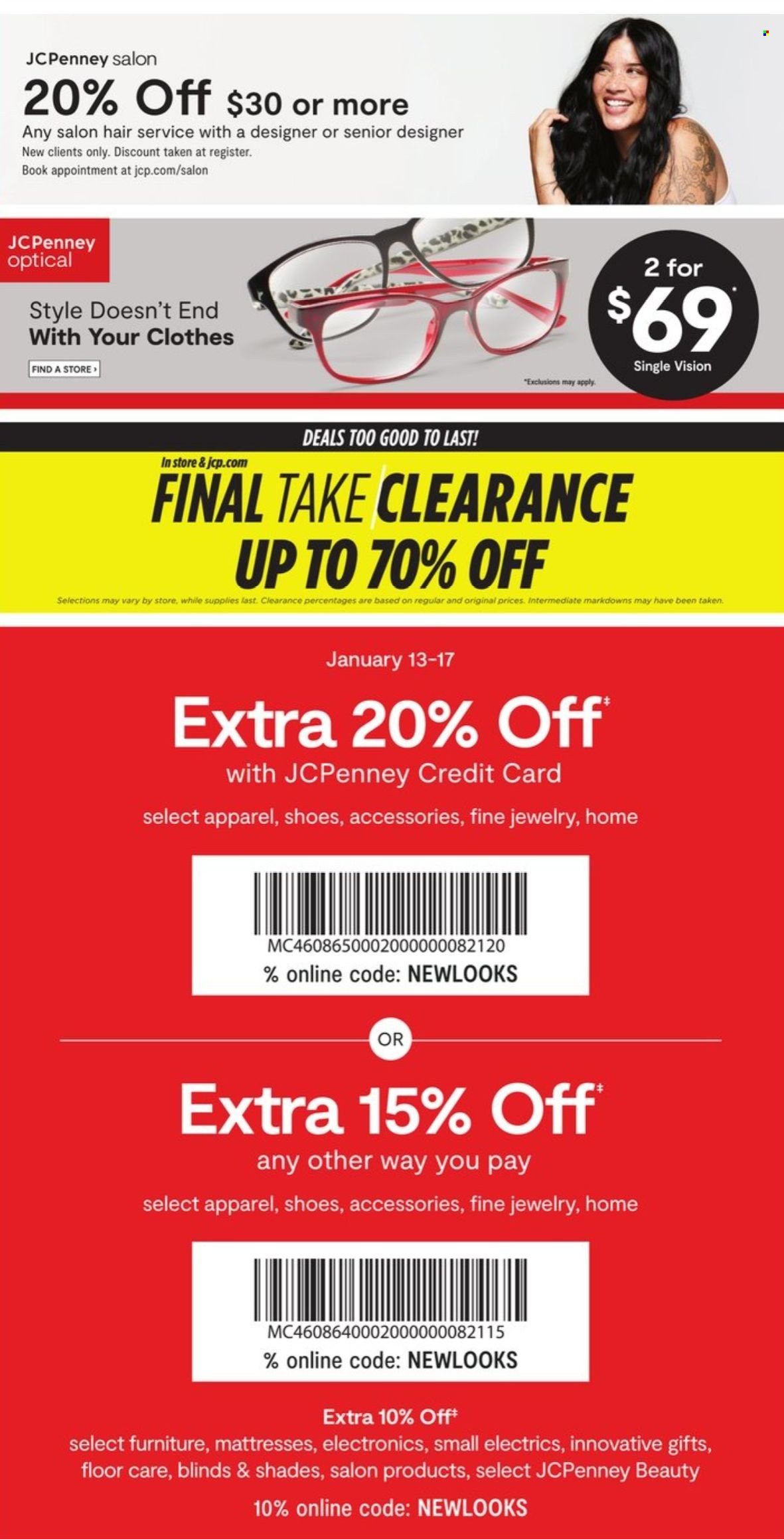 JCPenney Weekly Ad Flyer January 13 to January 20