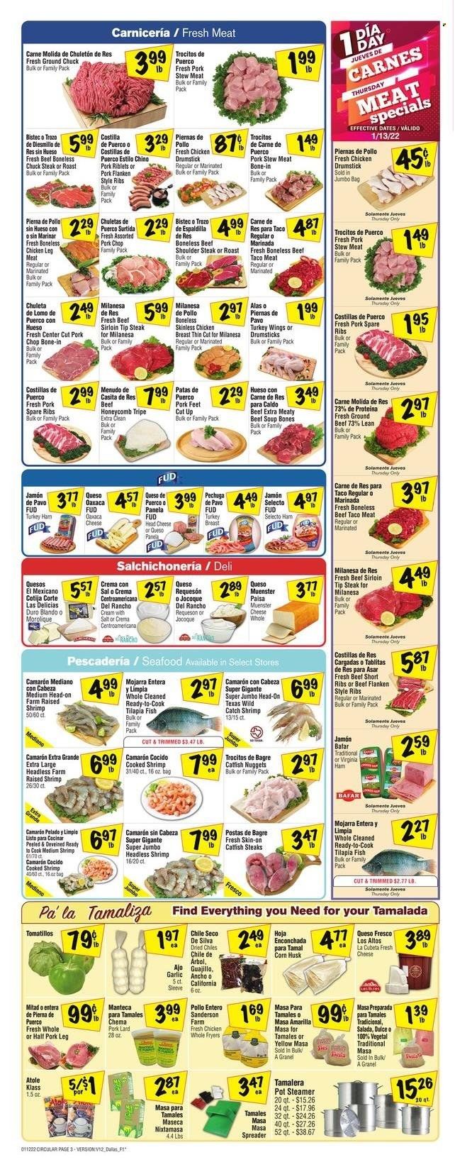 Fiesta Mart (TX) Weekly Ad Flyer January 13 to January 20