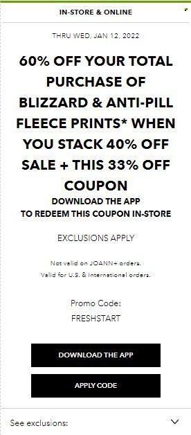 JOANN Weekly Ad Flyer January 13 to January 20