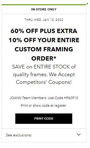 JOANN Weekly Ad Flyer January 13 to January 20