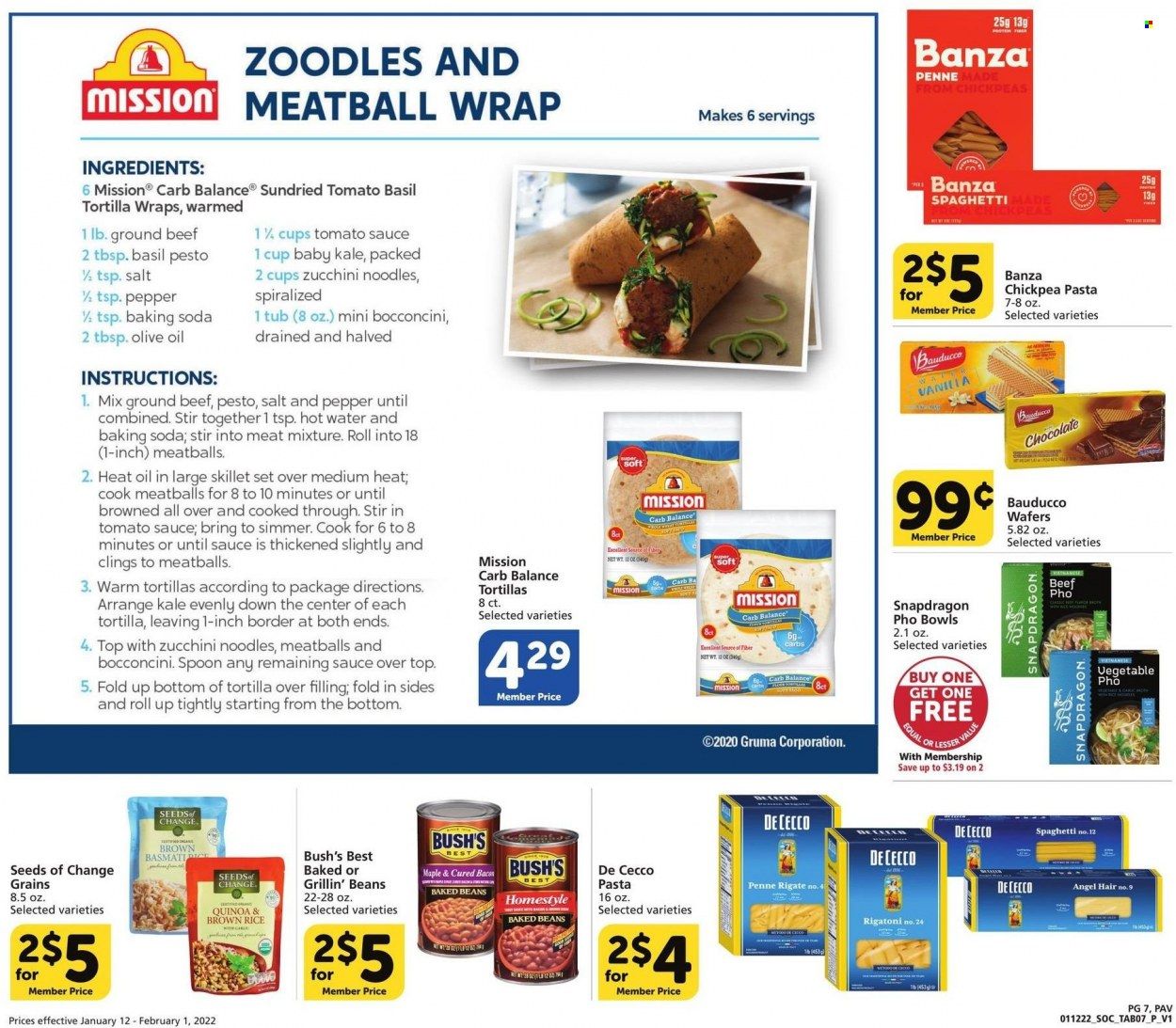 Pavilions (CA) Weekly Ad Flyer January 13 to January 20
