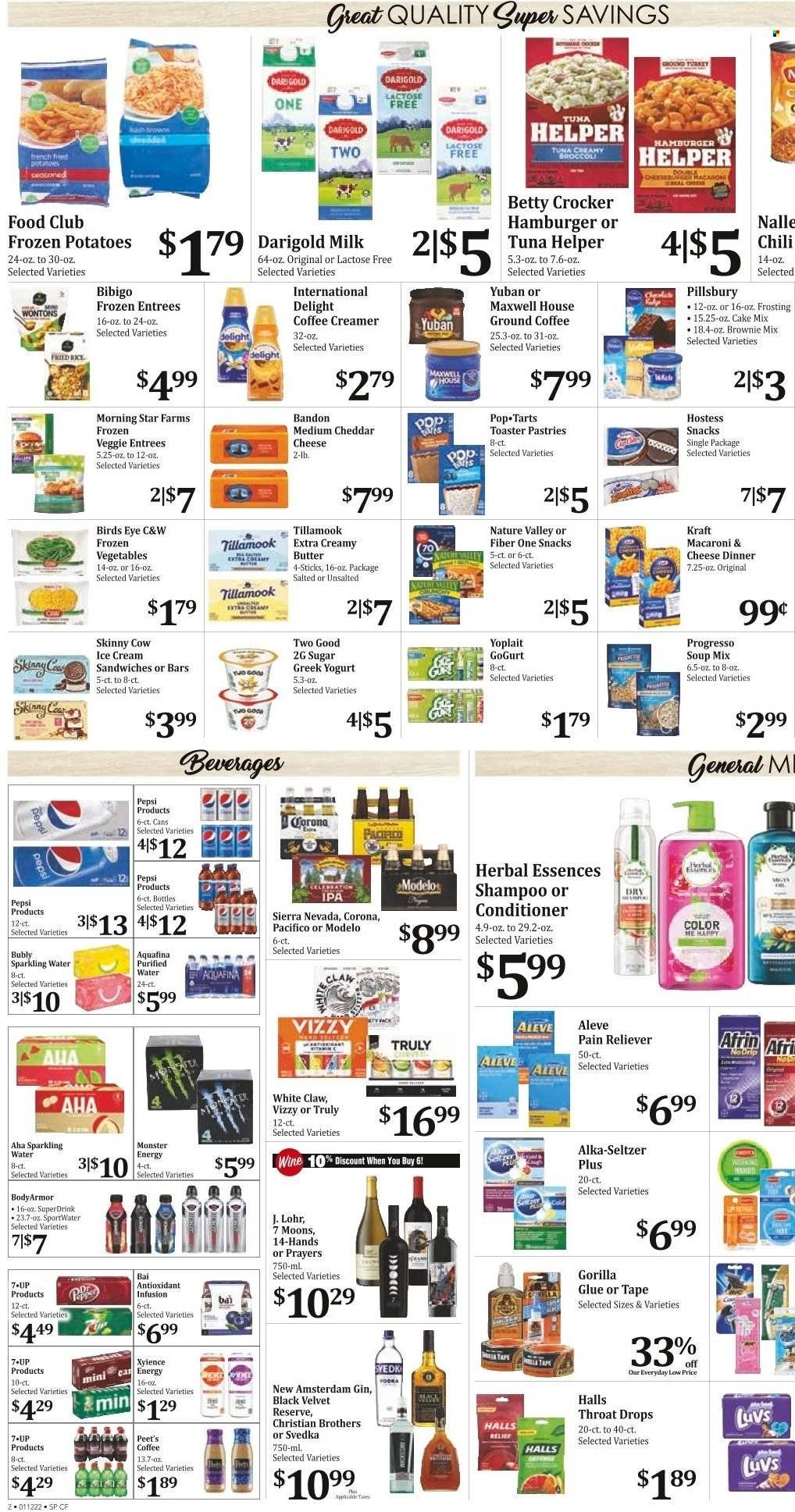 Rosauers (ID, MT, OR, WA) Weekly Ad Flyer January 13 to January 20